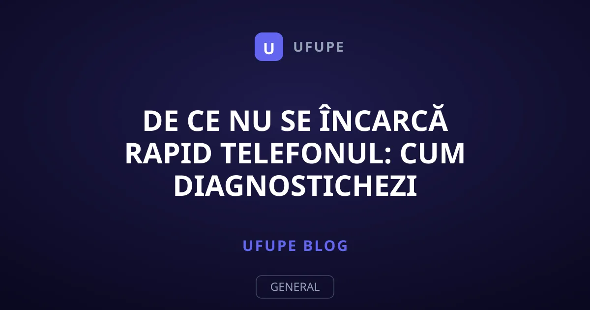 De ce nu se încarcă rapid telefonul: Cum diagnostichezi problema