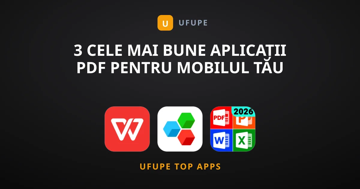 3 Cele Mai Bune Aplicații PDF pentru Mobilul Tău