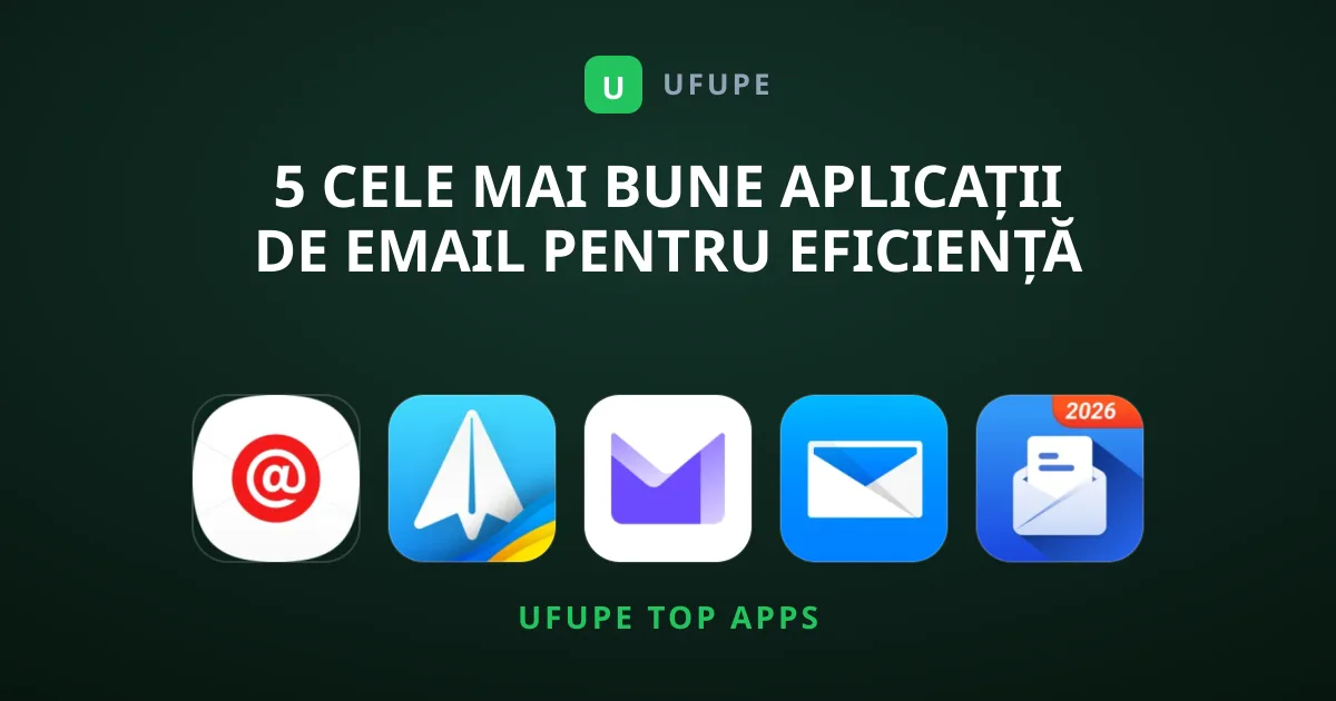 5 Cele mai Bune Aplicații de Email pentru Eficiență